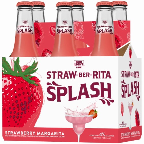 Bud Light Splash Straw-Ber-Rita Perspective: left