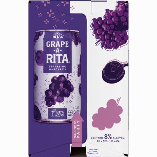 Ritas™ Grape-A-Rita® Sparkling Margarita Perspective: left