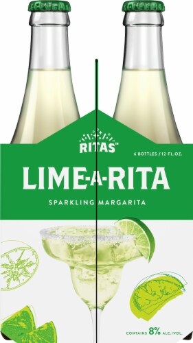 Ritas Lime-A-Rita Sparkling Margarita Perspective: left