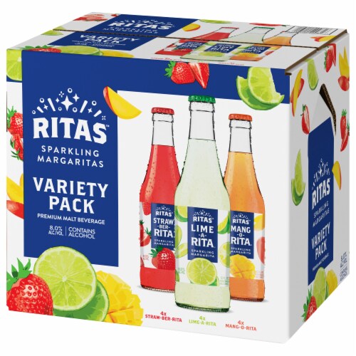 Ritas Variety Pack Sparkling Margaritas Perspective: left