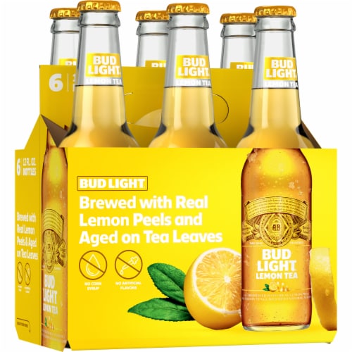 Bud Light Lemon Tea Perspective: left