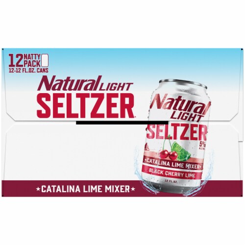 Natural Light Mixer Hard Seltzer Perspective: left