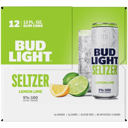 Bud Light Seltzer Lemon-Lime Can Portable Bluetooth Speaker