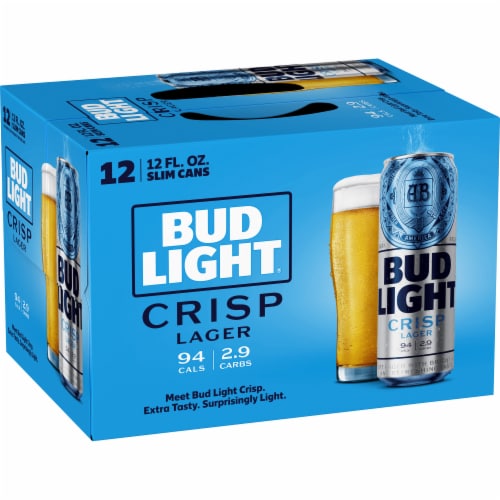 Bud Light® Crisp Lager Beer Perspective: left