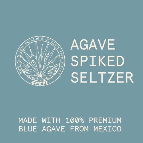 Cacti Seltzer Hard Seltzer Variety Pack Perspective: left