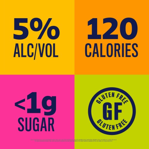 Bud Light Seltzer Sangria Splash Variety Pack Perspective: left