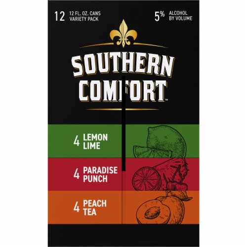 Southern Comfort Malt Flavored Hard Beverage Variety Pack Perspective: left