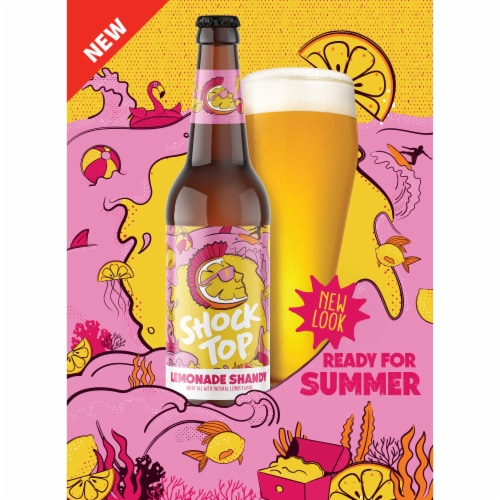 Shock Top® Twisted Pretzel Beer Perspective: left