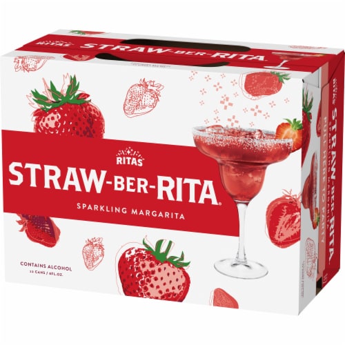 Ritas™ Straw-Ber-Rita® Sparkling Margarita Perspective: left