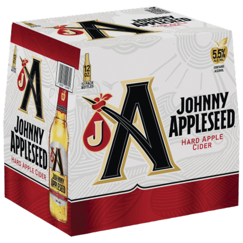 Johnny Appleseed Hard Apple Cider Perspective: left