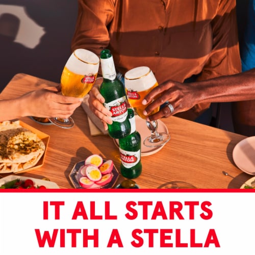 Stella Artois Cidre European Style Hard Cider Perspective: left
