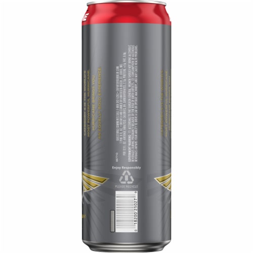 Hurricane® Malt Liquor Perspective: left