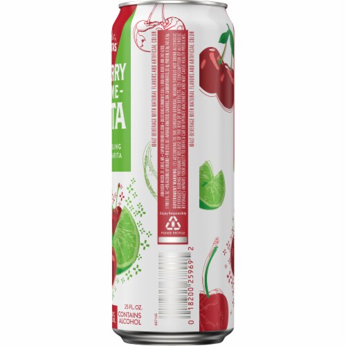 Ritas™ Cherry Lime Rita Sparkling Margarita Perspective: left