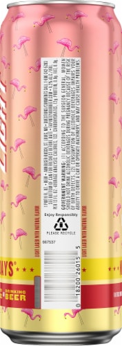 Natural Light® Naturdays® Strawberry Lemonade Beer Perspective: left