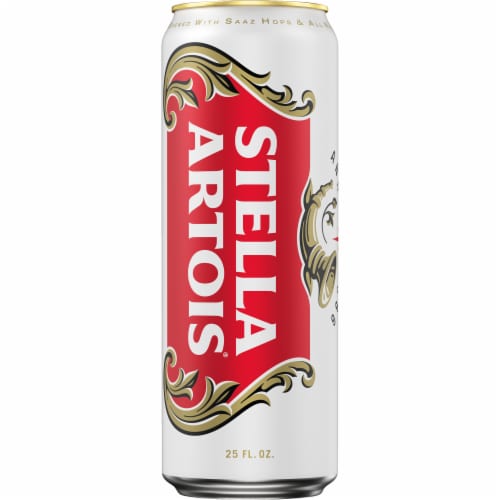 Stella Artois Premium Lager Beer Perspective: left
