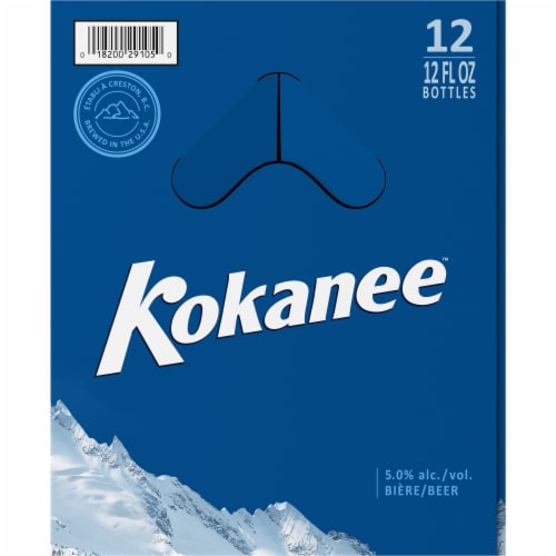Kokanee Bottled Beer Perspective: left