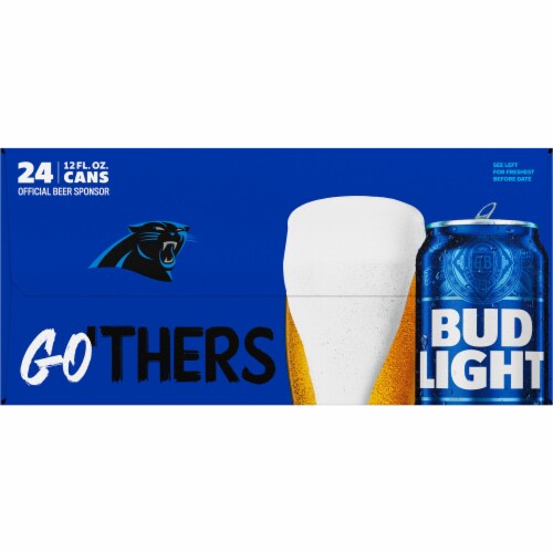 Bud Light Carolina Panthers NFL Pack Perspective: left