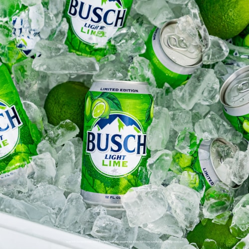 Busch Light Lime American Beer Perspective: left