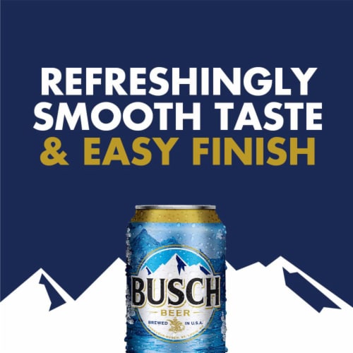 Busch Beer Perspective: left