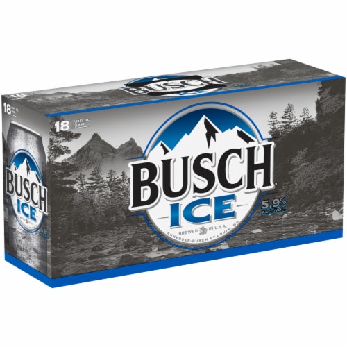 Busch Ice® Beer Perspective: left