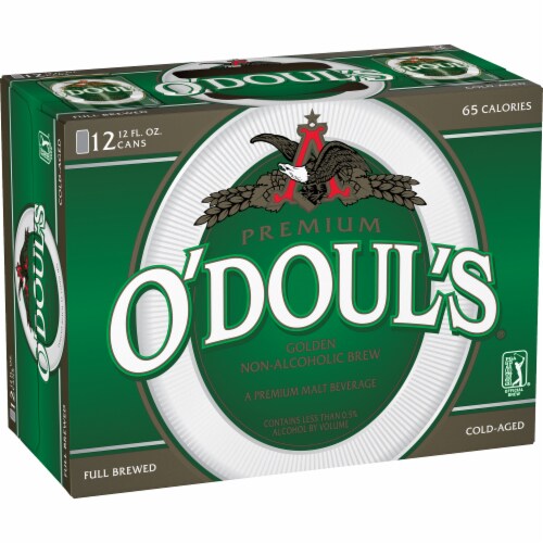 O'Doul's Premium Golden Non-Alcoholic Brew Perspective: left