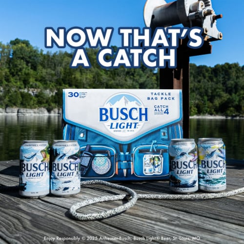 Busch Light Beer Perspective: left