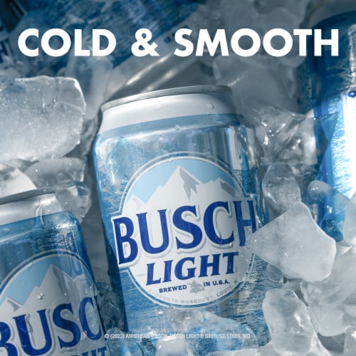 Busch Light American Lager Beer Perspective: left