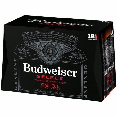 Budweiser Select Light Beer Perspective: left
