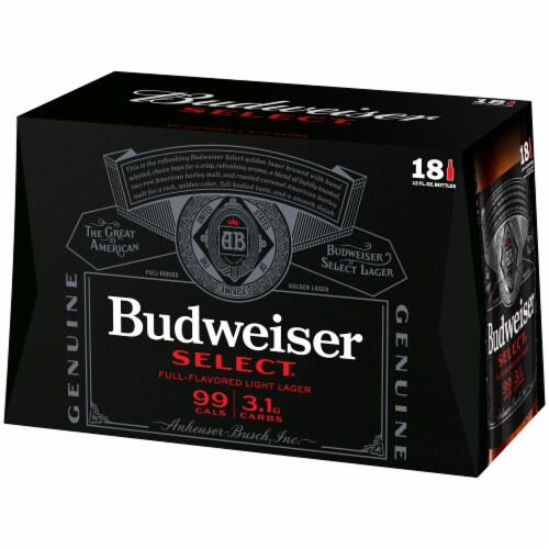 Budweiser Select Light Beer Perspective: left