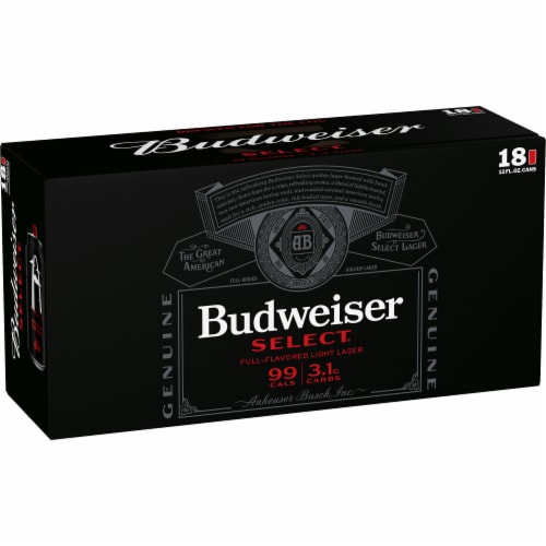 Budweiser Select Light Beer Perspective: left