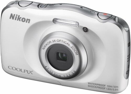 Nikon Coolpix W100 - White Perspective: left