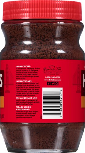 Hills Bros.® Medium Roast Instant Coffee Perspective: left