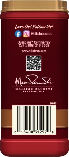 Hills Bros.® English Toffee Cappuccino Drink Mix Perspective: left
