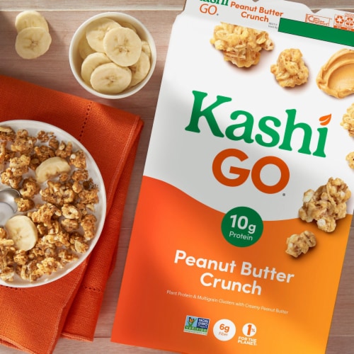 Kashi GO Peanut Butter Crunch Protein Cereal Perspective: left