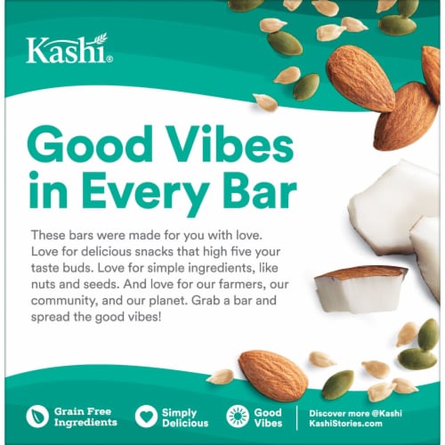 Kashi Coconut Almond Chewy Granola Bars Perspective: left