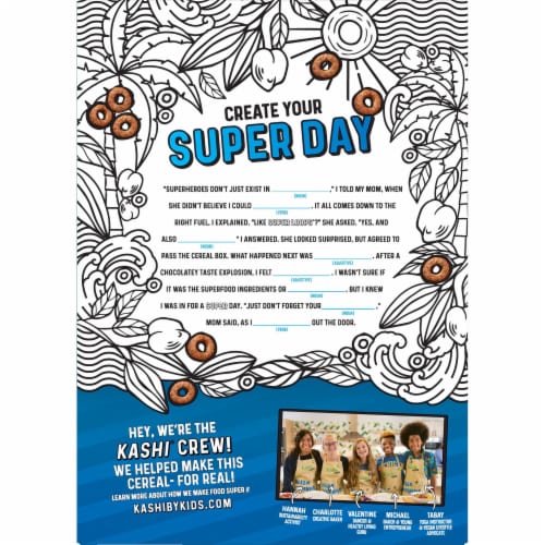 Kashi by Kids Super Loops Chocolate Breakfast Cereal Perspective: left