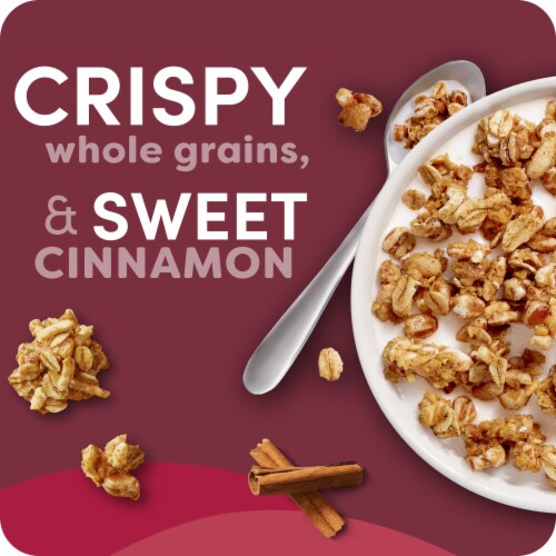 Kashi GO Cinnamon Crunch Protein Cereal Perspective: left