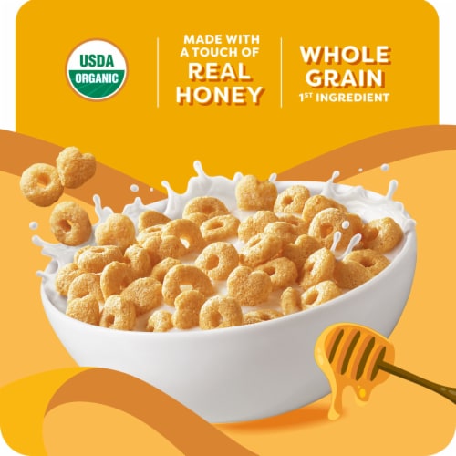 Kashi Honey Toasted Cereal Perspective: left