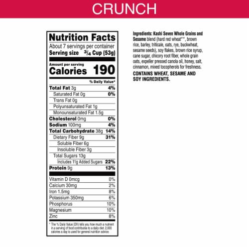 Kashi GO Crunch Protein Cereal Perspective: left