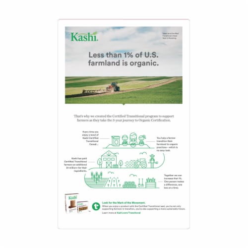 Kashi Strawberry Fields Organic Cereal Perspective: left
