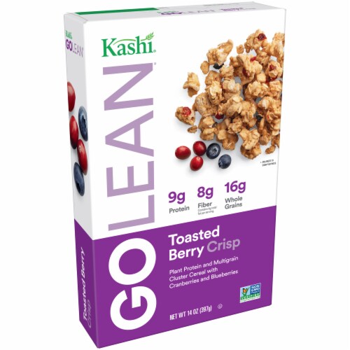 Kashi Go Lean Toasted Berry Crisp Cereal Perspective: left