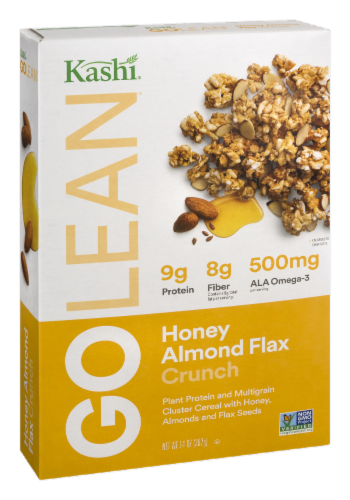 Kashi Go Lean Crunch! Honey Almond Flax Cereal Perspective: left