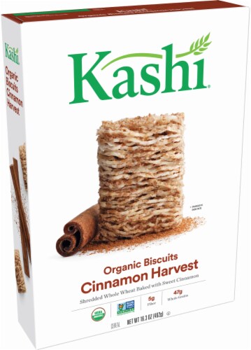 Kashi Cinnamon Harvest Cereal Perspective: left