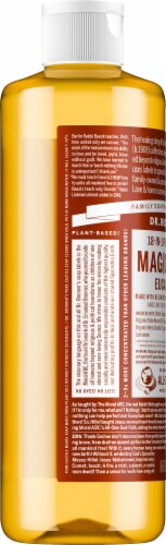 Dr. Bronner's 18-in-1 Hemp Eucalyptus Pure-Castile Liquid Soap Perspective: left