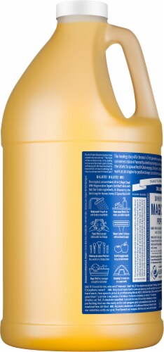 Dr. Bronner's Magic Soaps 18-in-1 Hemp Peppermint Pure-Castile Liquid Soap Perspective: left