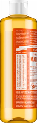 Dr. Bronner's Magic Tea Tree Castile Liquid Soap Perspective: left
