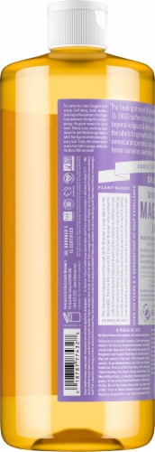 Dr. Bronner's 18-in-1 Lavender Pure-Castile Magic Liquid Soap Perspective: left