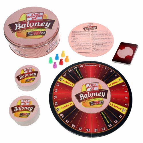 TDC Games The Game of Baloney Board Game Perspective: left
