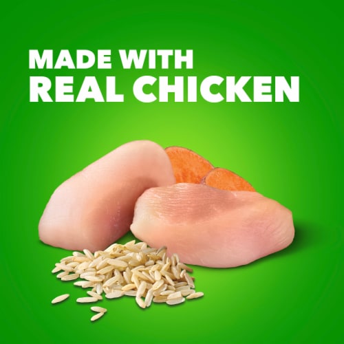 IAMS Proactive Health Chicken & Rice Adult Wet Dog Food Perspective: left