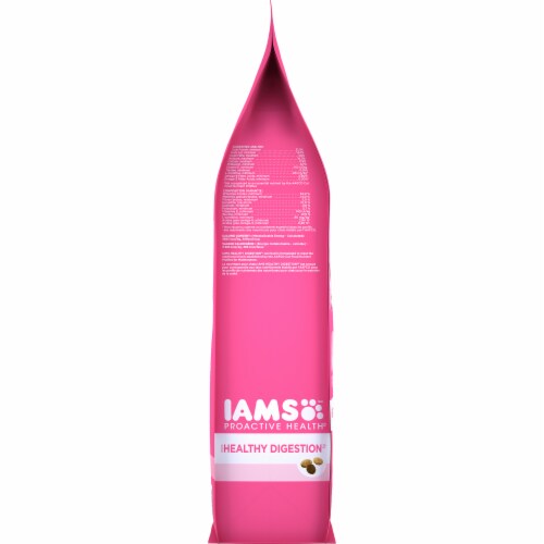 IAMS ProActive Health Healthy Digestion with Chicken & Turkey Adult Cat Food Perspective: left